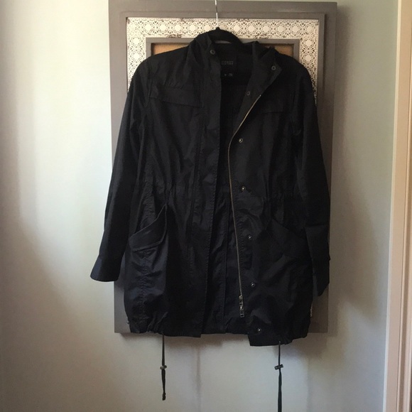 Barney’s Navy Trench Coat - Picture 2 of 5